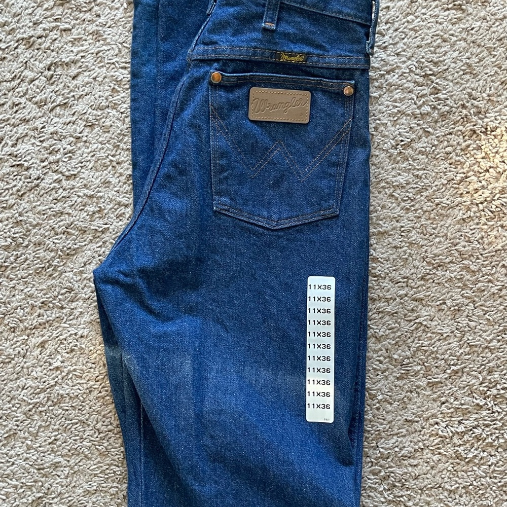 Wrangler Women's Deep Blue Boot Cut Jeans